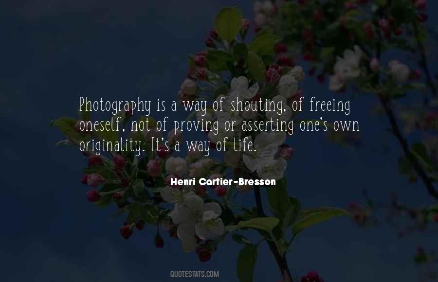 Quotes About Henri Cartier Bresson #551048