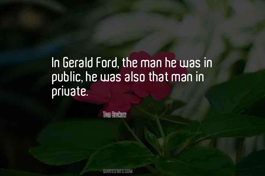 Quotes About Gerald Ford #1342952