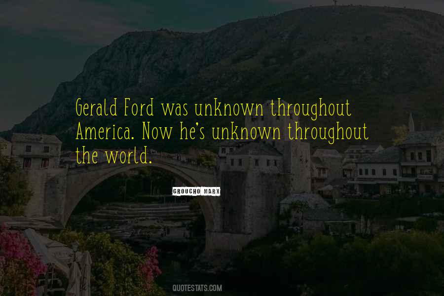 Quotes About Gerald Ford #1570487