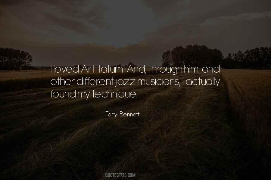 Quotes About Tony Bennett #1250379