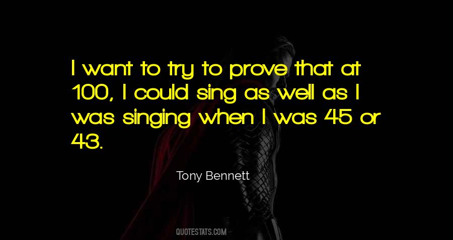 Quotes About Tony Bennett #1437324