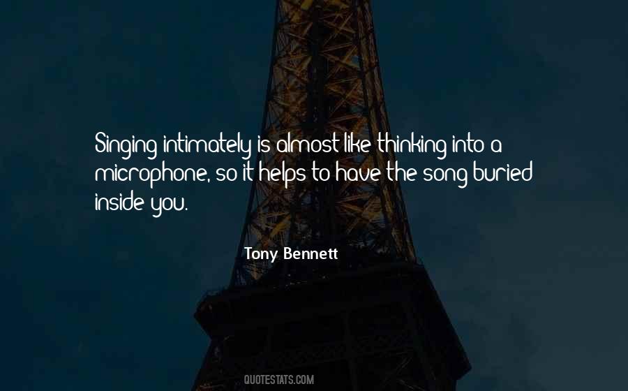 Quotes About Tony Bennett #194879