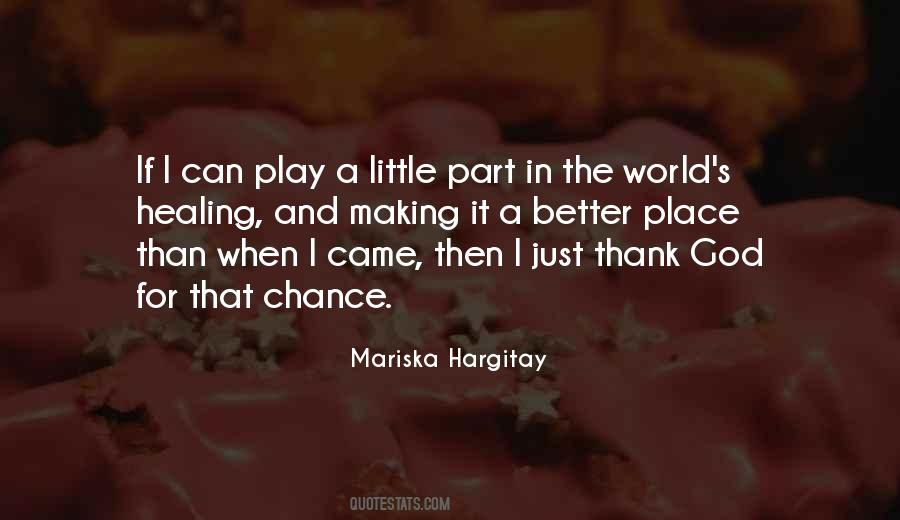 Quotes About Mariska Hargitay #20258