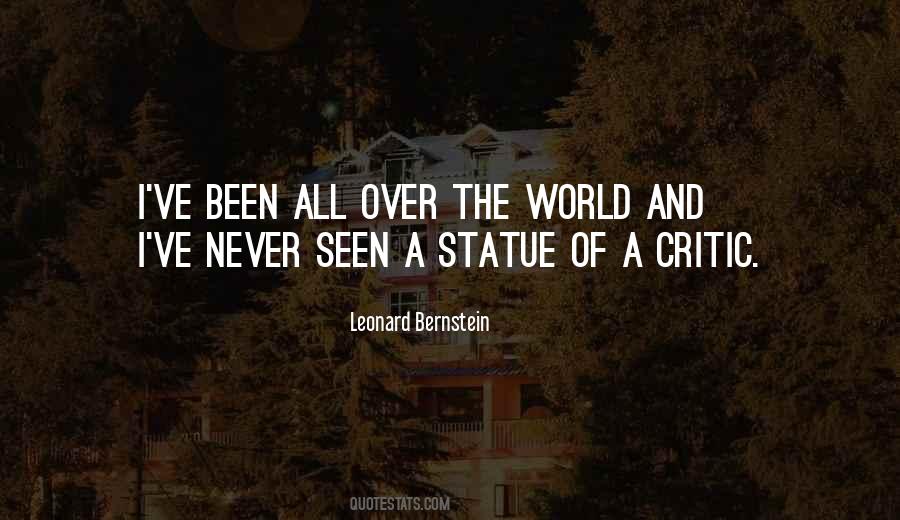 Quotes About Leonard Bernstein #113580