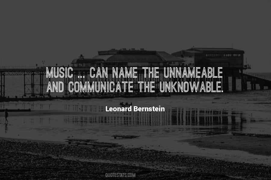 Quotes About Leonard Bernstein #426808