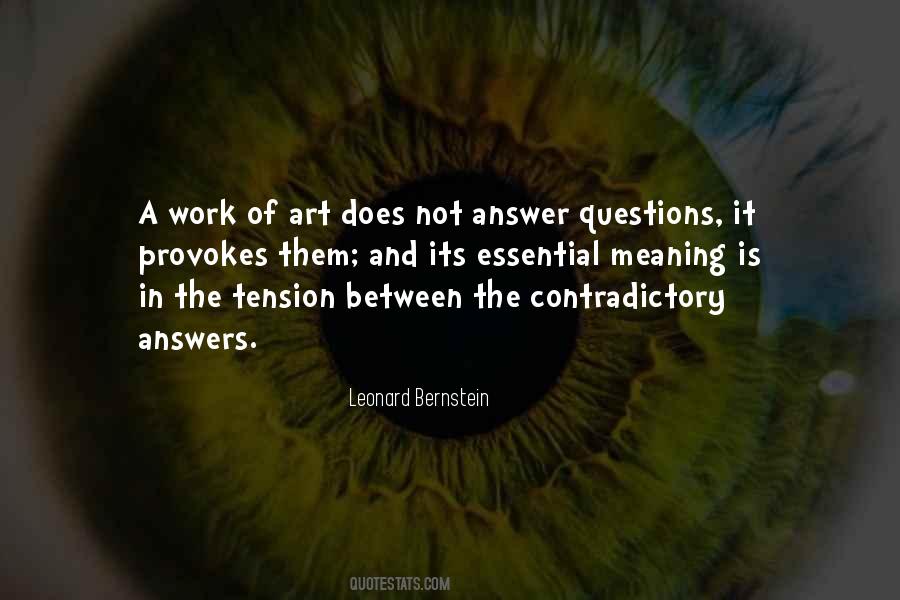 Quotes About Leonard Bernstein #472402