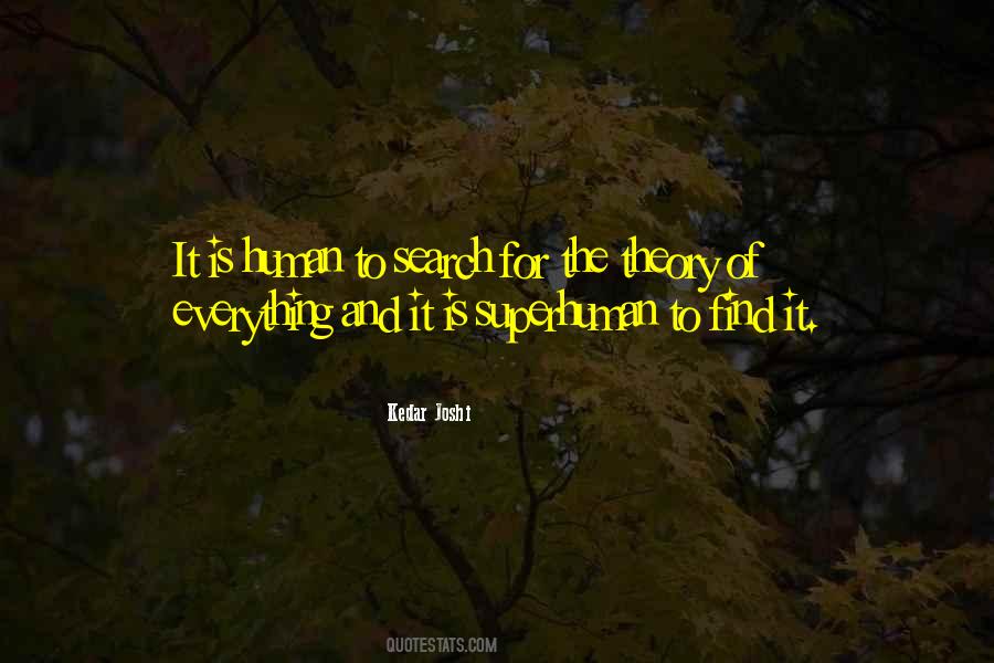 The Theory Of Everything Quotes #1686493