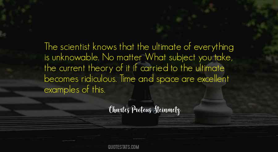 The Theory Of Everything Quotes #755553
