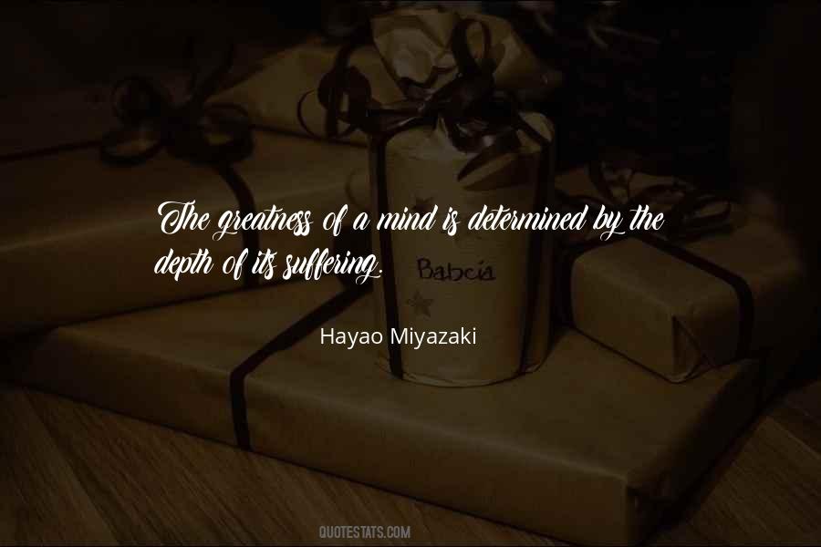 Quotes About Hayao Miyazaki #130598
