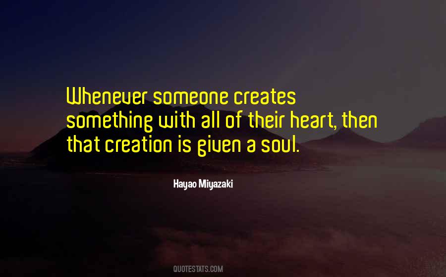 Quotes About Hayao Miyazaki #16307