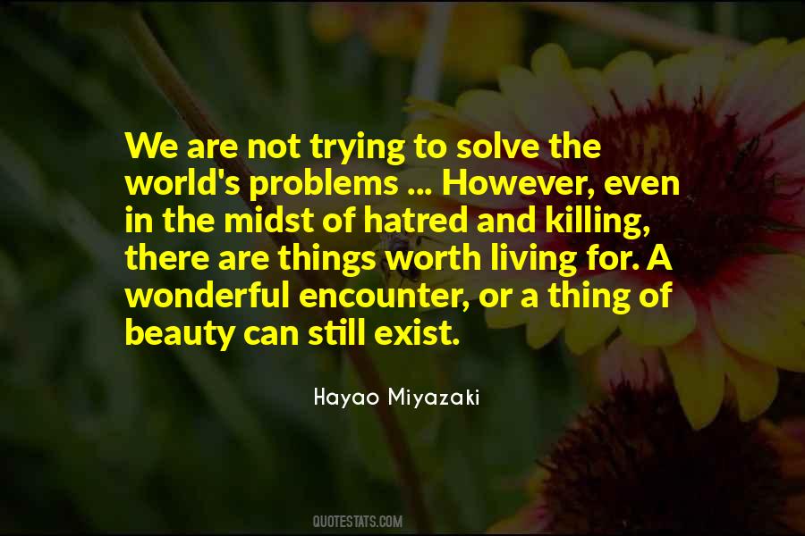 Quotes About Hayao Miyazaki #696119