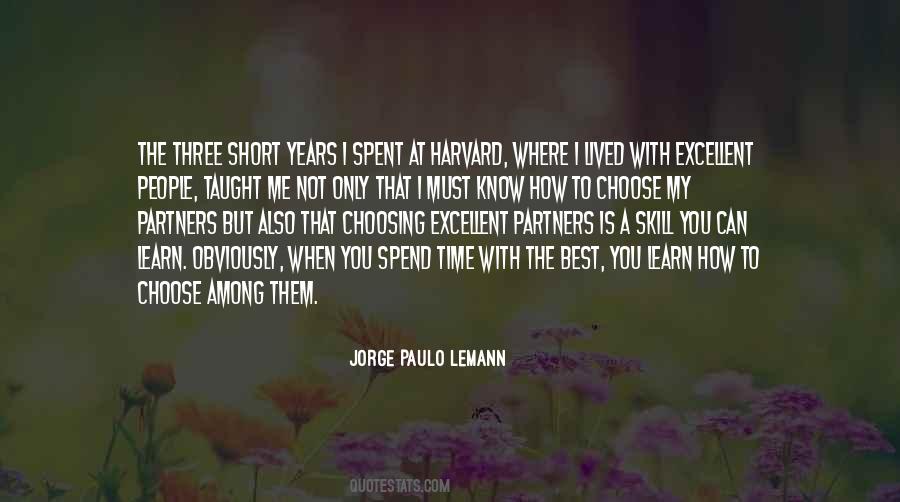 The Time I've Spent With You Quotes #1437348