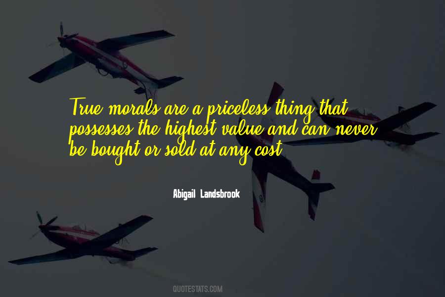 The True Cost Quotes #1664747