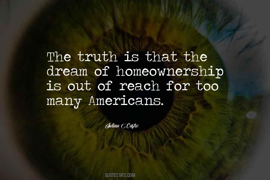 The Truth Is That Quotes #971399