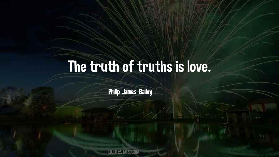 The Truth Love Quotes #12964