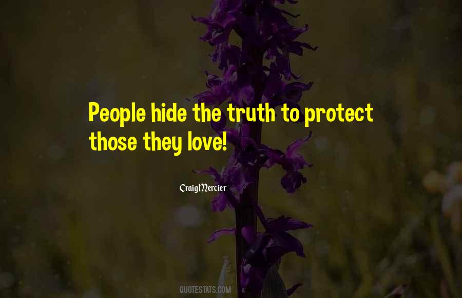 The Truth Love Quotes #51815