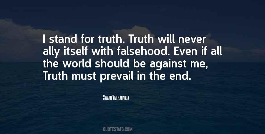 The Truth Shall Prevail Quotes #293100