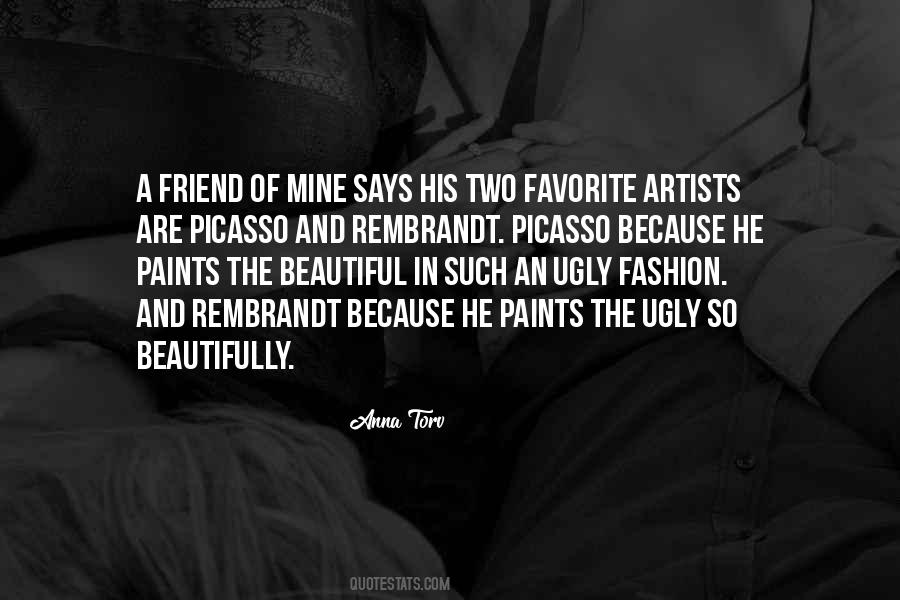 The Ugly Friend Quotes #1258928