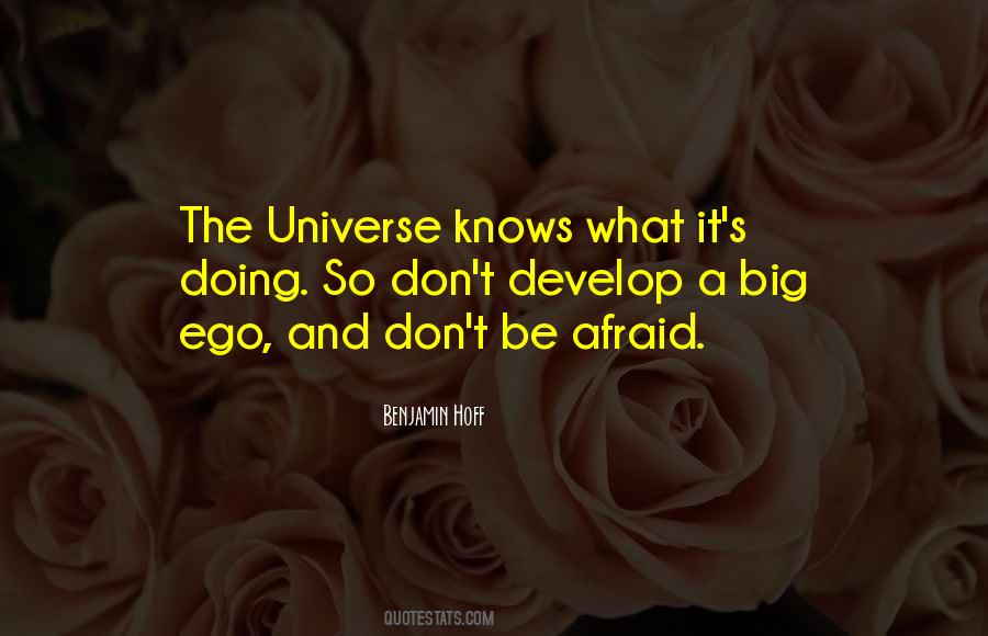 The Universe Knows Quotes #1309401