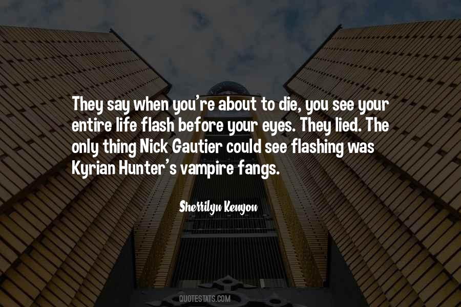 The Vampire Hunter Quotes #224048