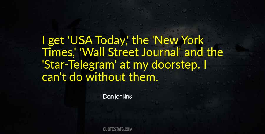 The Wall Street Journal Quotes #579811