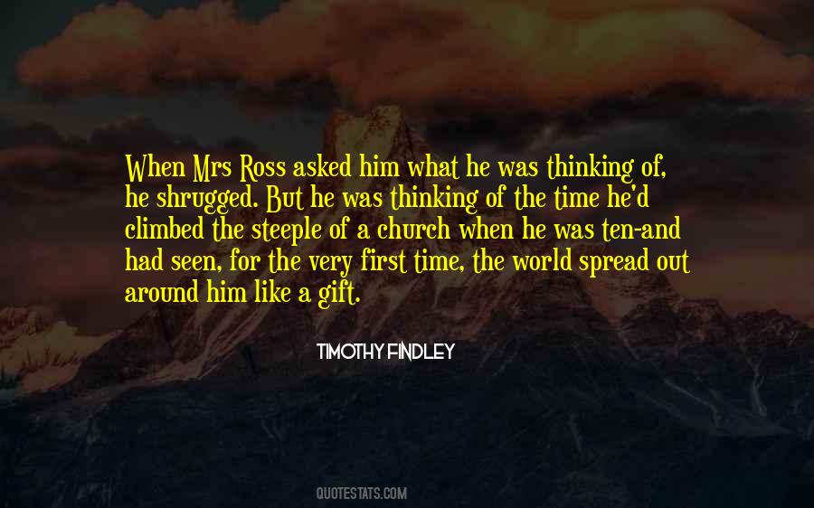 The Wars Timothy Findley Mrs Ross Quotes #359387