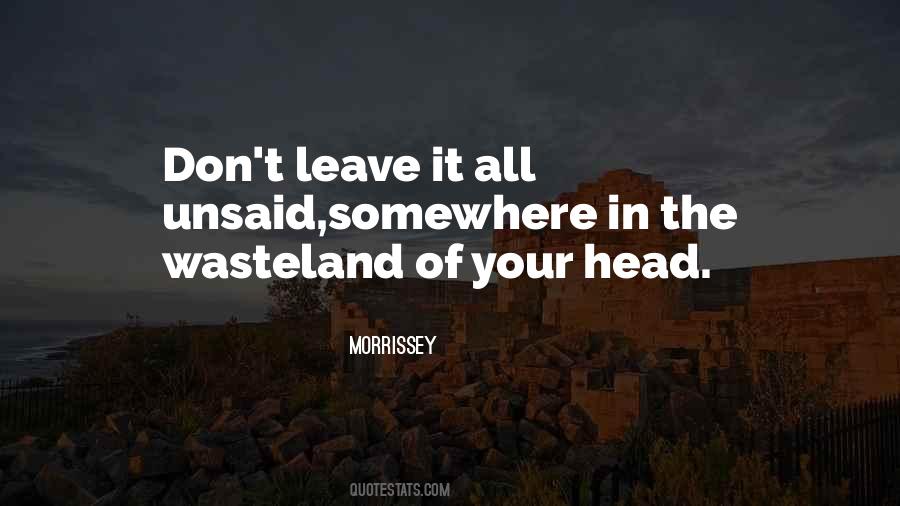 The Wasteland Quotes #1049362