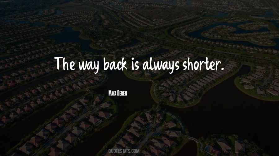 The Way Back Home Quotes #1564769