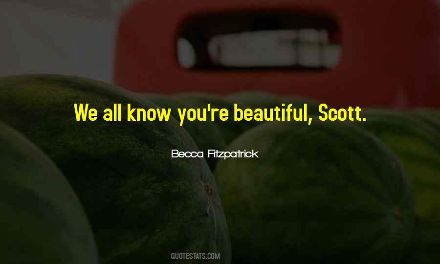 Quotes About Becca #80063