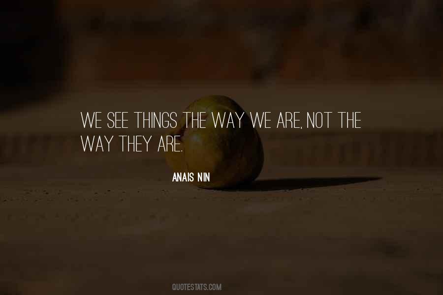 The Way We See Quotes #141759