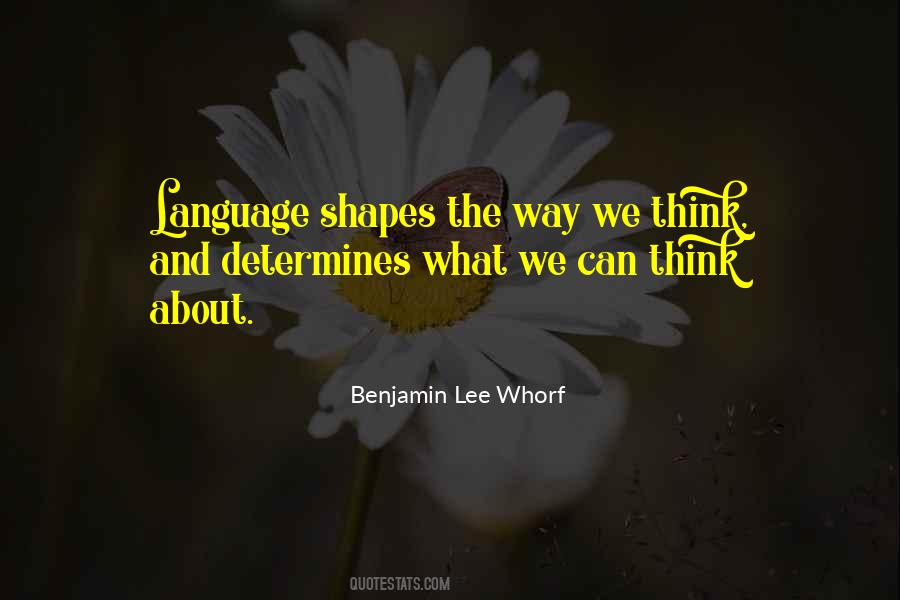 The Way We Think Quotes #1363741