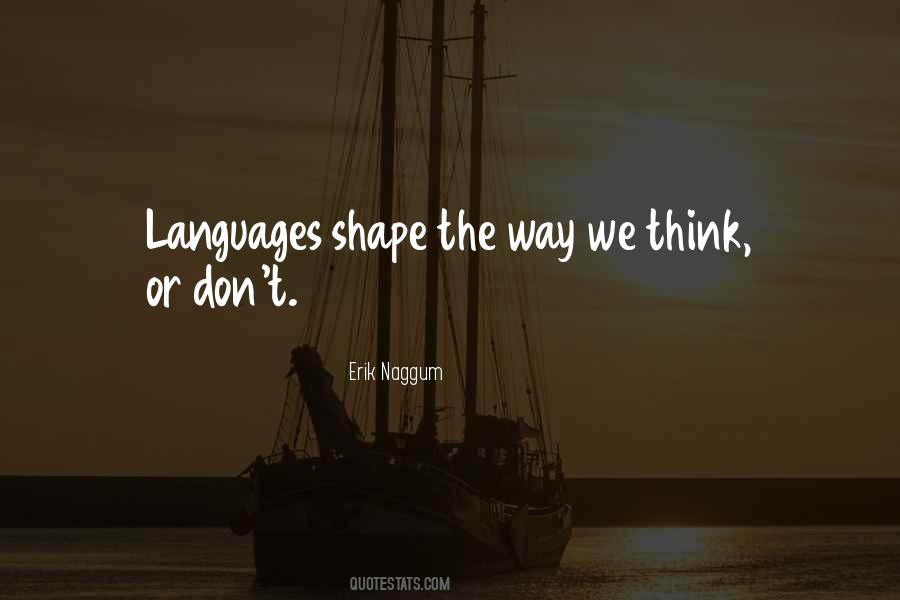 The Way We Think Quotes #654376