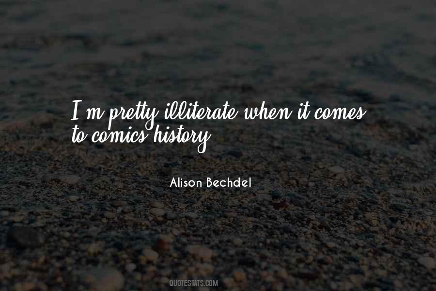 Quotes About Bechdel #642297