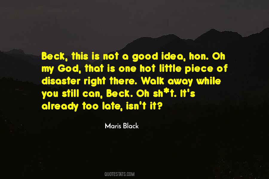 Quotes About Beck #1599423