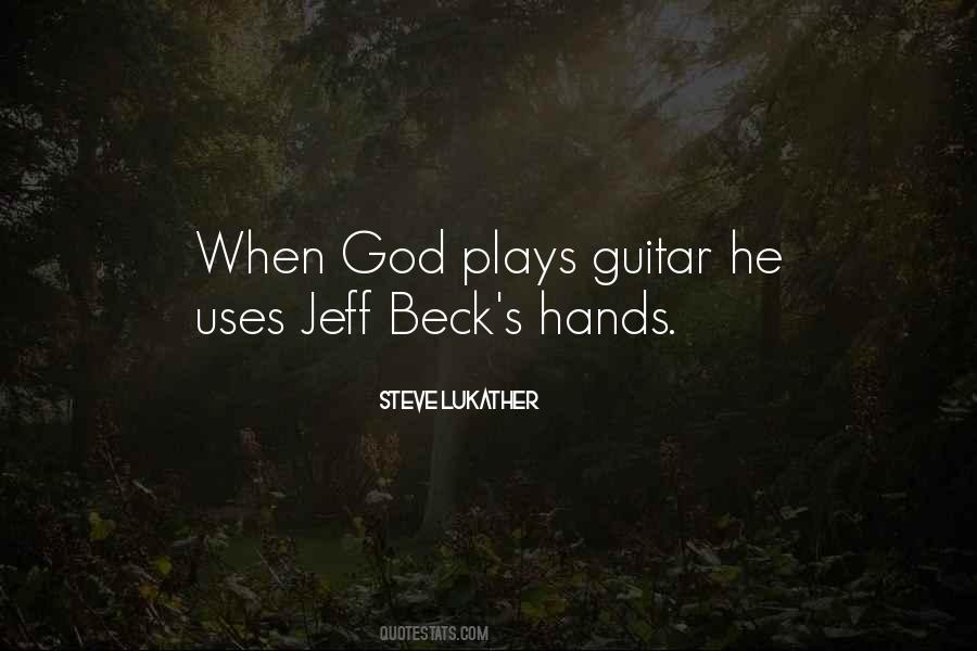 Quotes About Beck #421836