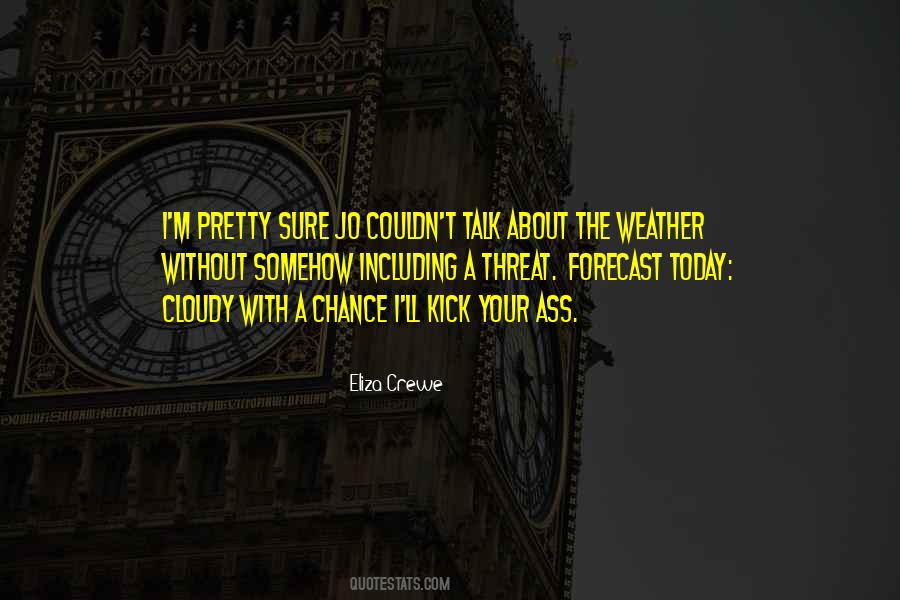 The Weather Today Quotes #1450485