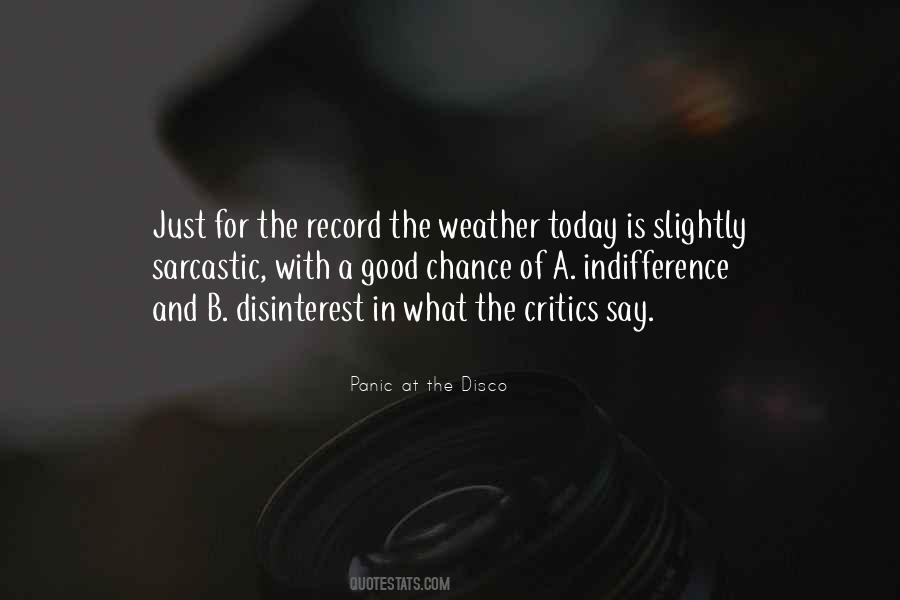 The Weather Today Quotes #1740162