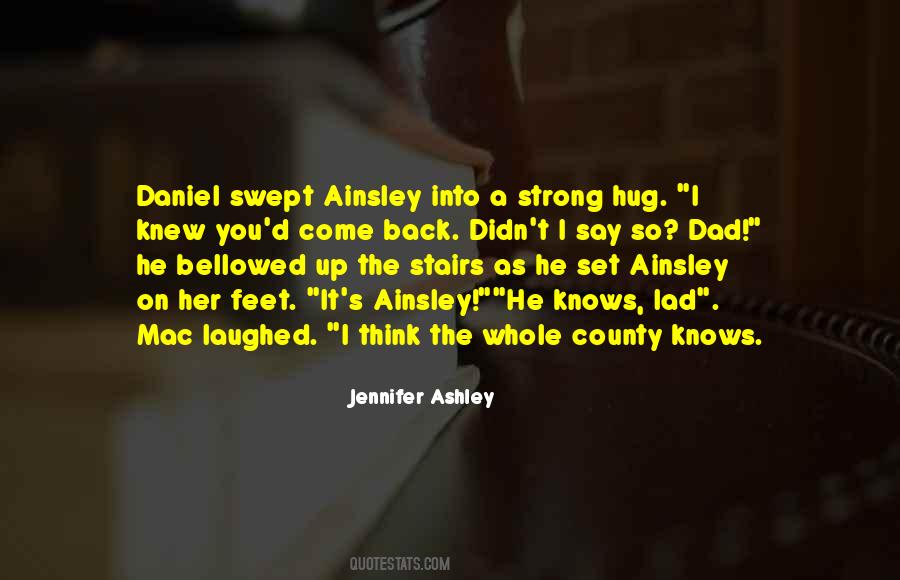 Quotes About Ainsley #672832
