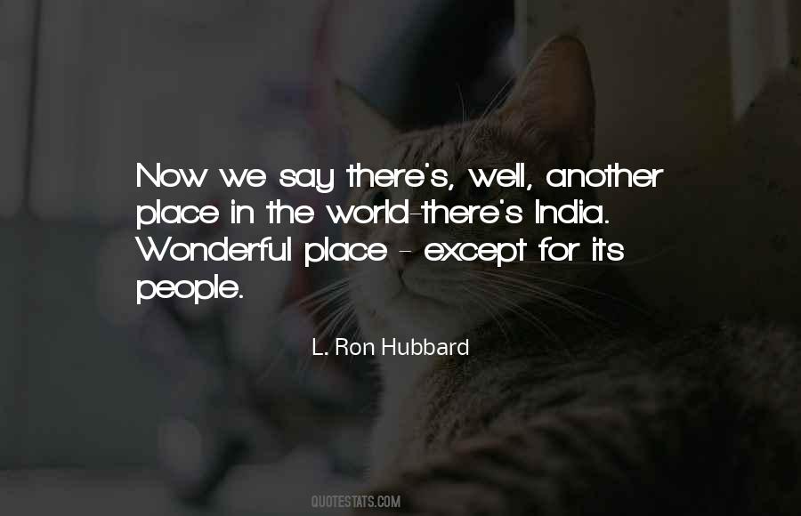 The World Is A Wonderful Place Quotes #527052