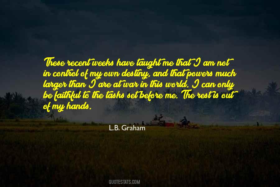 The World Is In My Hands Quotes #461431