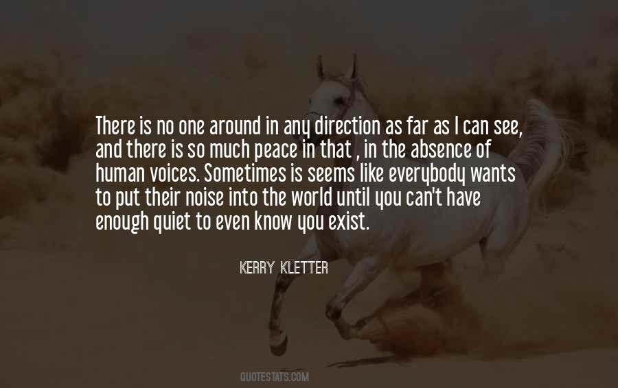 The World Will Know Peace Quotes #1460382