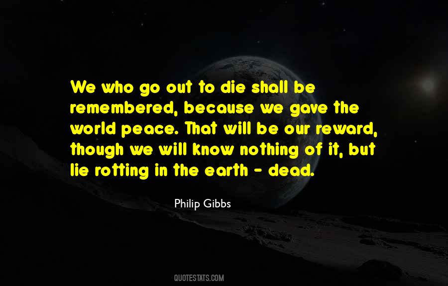 The World Will Know Peace Quotes #367471