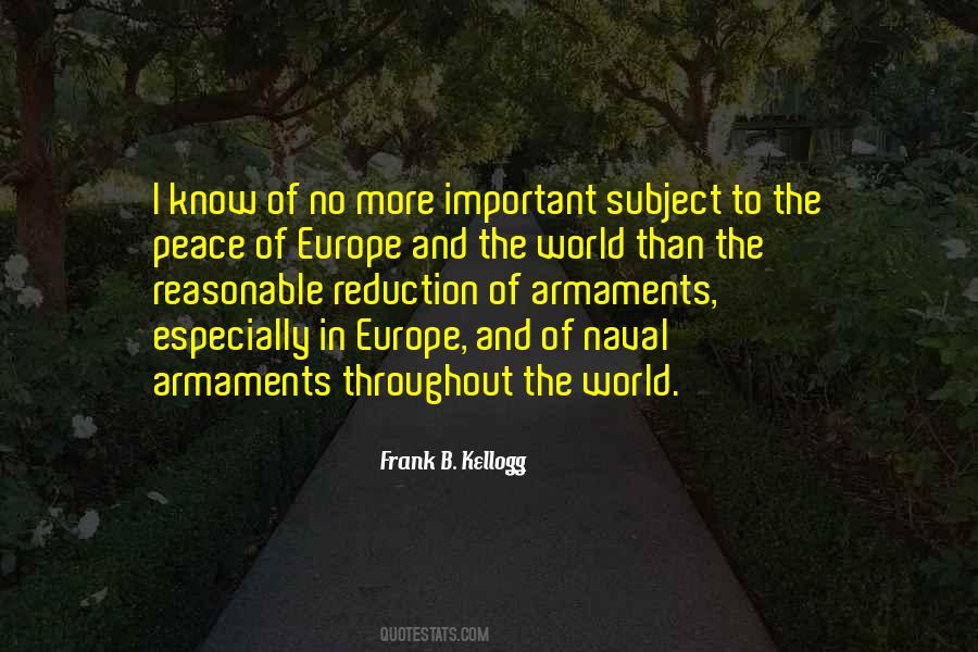 The World Will Know Peace Quotes #515921