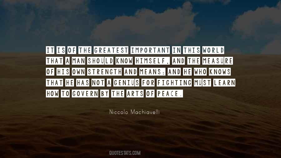 The World Will Know Peace Quotes #728950