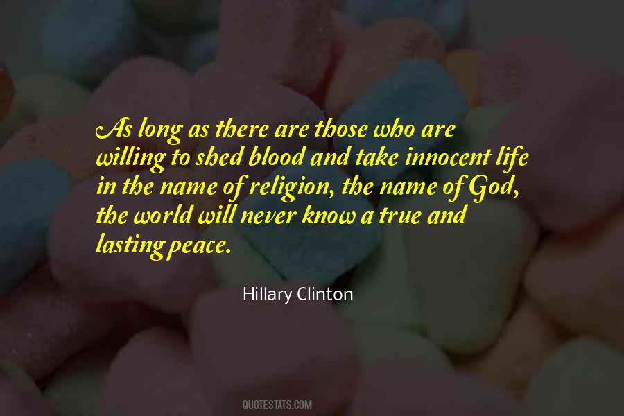 The World Will Know Peace Quotes #743661