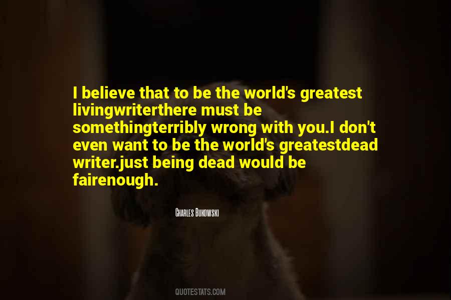 The World's Greatest Quotes #1451701