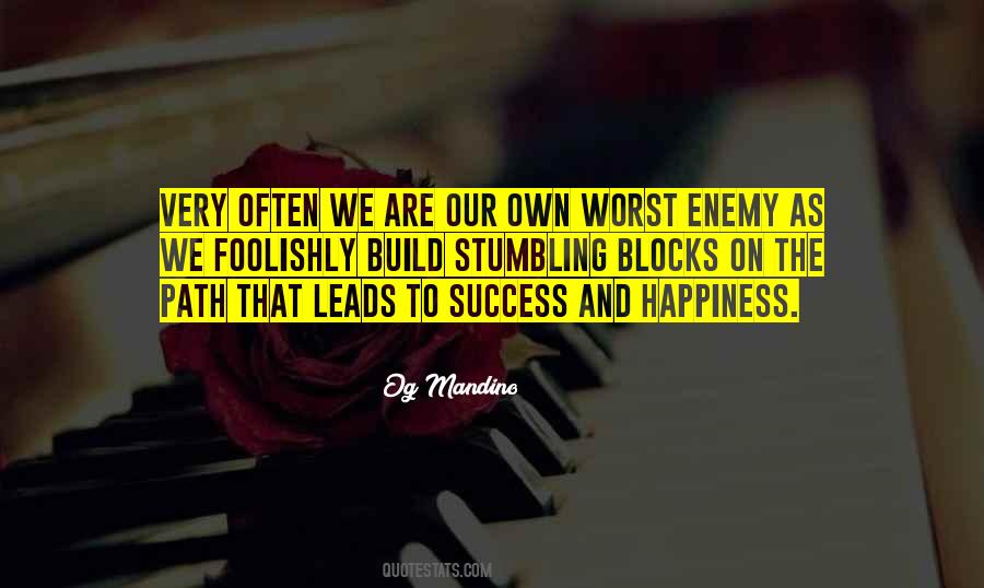 The Worst Enemy Quotes #991045