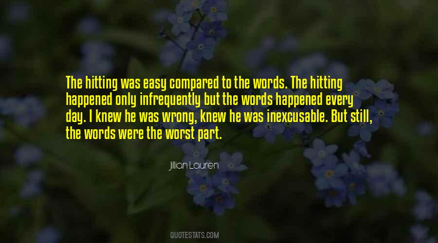 The Wrong Words Quotes #330421
