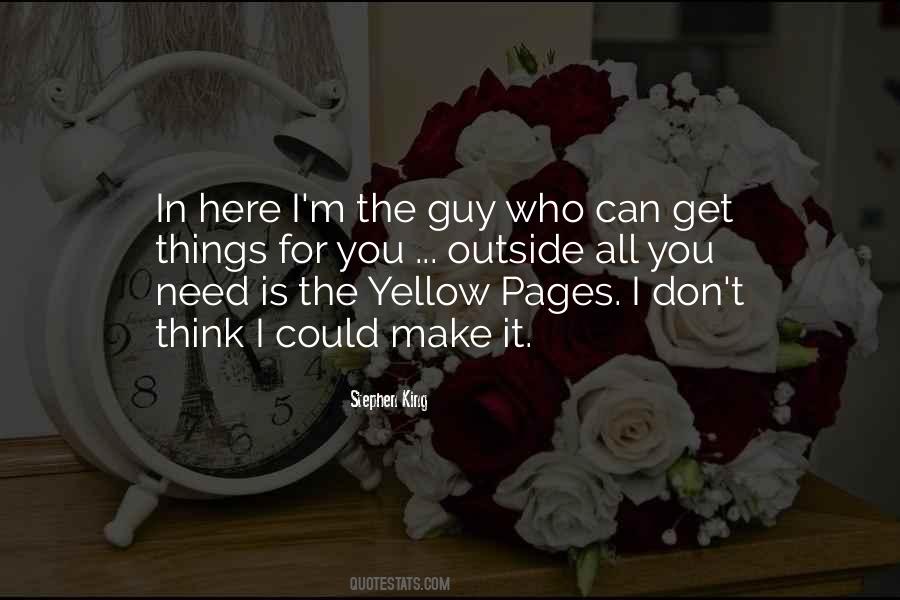 The Yellow King Quotes #86070