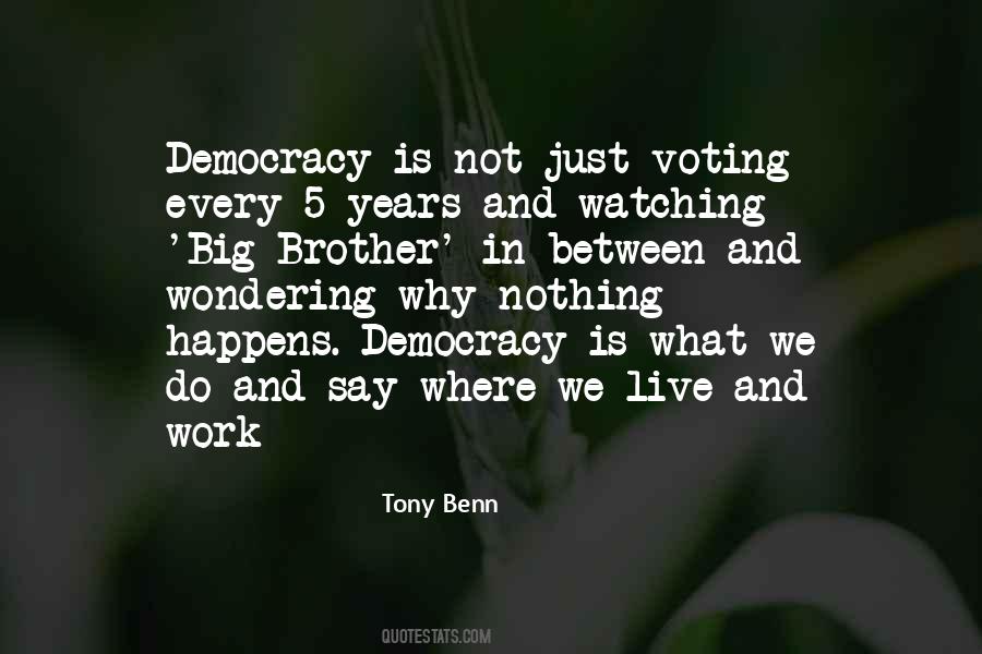 Quotes About Tony Benn #1109436